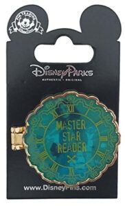 disney pin – pirates of the caribbean – master star reader