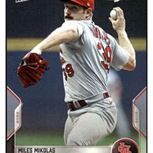 MILES MIKOLAS 2022 Topps NOW Post Season Wild Card #67 PR:980 Cardinals NM+-MT+ MLB Baseball