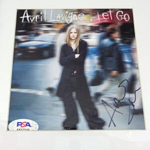 Let Go CD Signed Autographed By Avril Lavigne Framed PSA/DNA COA