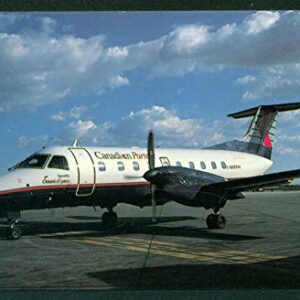 Ontario Express Canada Airlines Toronto Lester B. Pearson International Airport Airplane Postcard