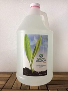 oceansolution 2-0-3 – plant food – liquid organic fertilizer for gardens, landscapes, hydroponics (organic ocean mineral fertilizer concentrate 1 gallon jug)
