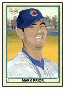 mark prior 2003 upper deck play ball red backs #16 nm-mt mlb baseball cubs