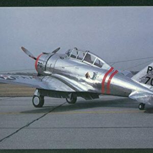 Seversky P-35 Pursuit Airplane WWII Air Corps Postcard