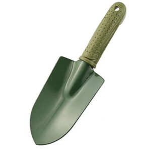 garden tool shovel for digging gardening trowel for lawn planting alloy spade plastic handle anti slippery