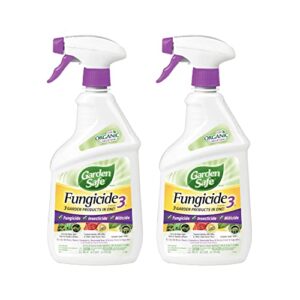 garden safe brand fungicide3, ready-to-use, 24-ounce, 2 pack