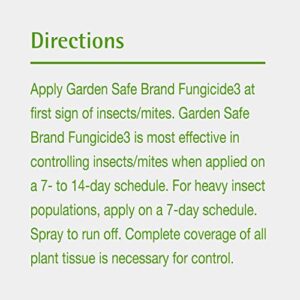 Garden Safe Brand Fungicide3, Ready-to-Use, 24-Ounce, 2 Pack