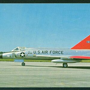 Convair F-102 Delta Dagger Supersonic Jet Interceptor Aircraft USAF Postcard