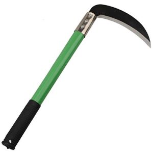 Clearing Sickle,Sickle for Weeding Tool and Weed Cutter,Garden Tools Suitable for Lawn Cleaning （14.5in）