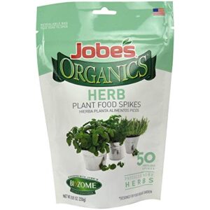 jobe’s 06127 herb fertilizer, 50 spikes, tan