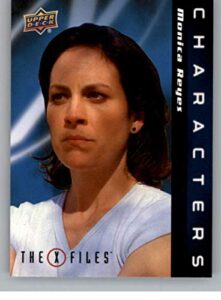 2019 upper deck x-files ufos and aliens characters #c-25 monica reyes non sport entertainment trading card in raw (nm or better) condition