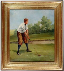 edwardian golfer