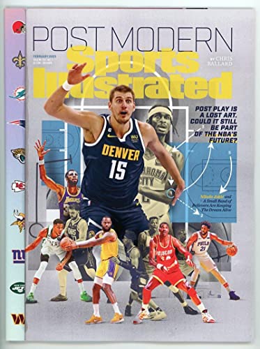 Sports Illustrated Magazine FEBRUARY 2023 Post Play NBA Nuggets Nikola Jokic