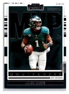 jalen hurts 2021 panini contenders mvp contenders #16 nm+-mt+ nfl football eagles