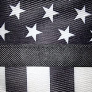 ERT Thin Blue Line Garden Flag Double sided 12.5 x 18 Inch Police Flag American Flag Made by Oxford lawn decoration