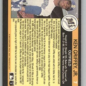 1991 Fleer All Stars #7 Ken Griffey Jr. Seattle Mariners Official MLB Baseball Trading Card in Raw (NM or Better) Condition