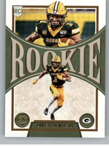 2022 panini legacy #192 christian watson rc rookie green bay packers