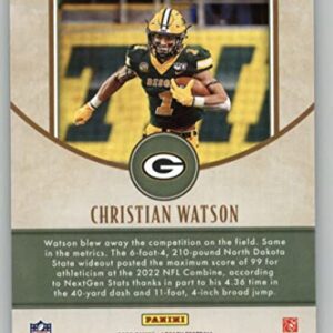 2022 Panini Legacy #192 Christian Watson RC Rookie Green Bay Packers