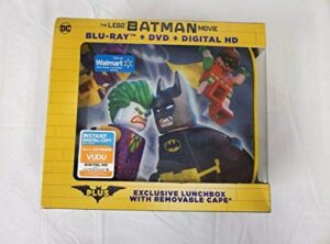 vintage sealed 2017 lego batman bluray dvd & lunchbox box set walmart exclusive