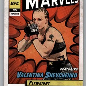 2022 Donruss UFC Octagon Marvels #17 Valentina Shevchenko Flyweight Official MMA Trading Card in Raw (NM or Better) Condition