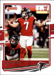 2020 donruss #32 younghoe koo atlanta falcons nfl football card nm-mt