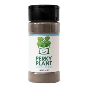 perky plant | water soluble organic house plant food fertilizer | formulated for live indoor house plants | simply shake in watering can or plant pots
