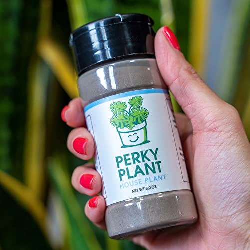 Perky Plant | Water Soluble Organic House Plant Food Fertilizer | Formulated for Live Indoor House Plants | Simply Shake in Watering Can or Plant Pots