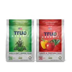 TRUE Organic - Tomato & Vegetable Plant Food 4lbs - CDFA, OMRI, for Organic Gardening