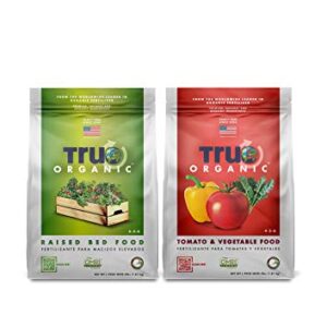 TRUE Organic - Tomato & Vegetable Plant Food 4lbs - CDFA, OMRI, for Organic Gardening