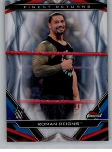 2020 topps wwe finest decade’s finest returns #r-15 roman reigns raw 2016 wrestling trading card