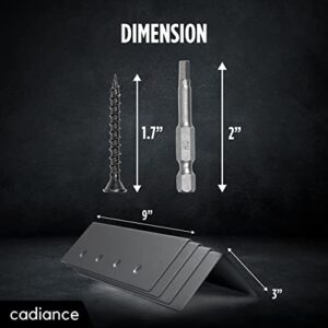 CADIANCE 4 Raised garden bed corner brackets - Raised garden bed kit - Raised garden bed - Raised garden bed brackets - Raised garden bed corners