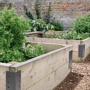 CADIANCE 4 Raised garden bed corner brackets - Raised garden bed kit - Raised garden bed - Raised garden bed brackets - Raised garden bed corners