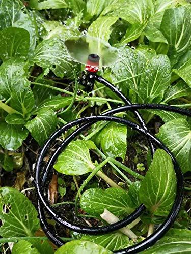 ZILIM 100ft 1/4inch(7 x 4mm) Blank Distribution Tubing Drip Irrigation Hose Garden Watering Tube Line(100’)