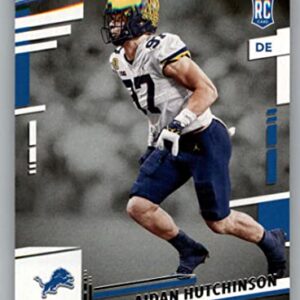 2022 Panini Prestige #312 Aidan Hutchinson RC Rookie Detroit Lions NFL Football Trading Card