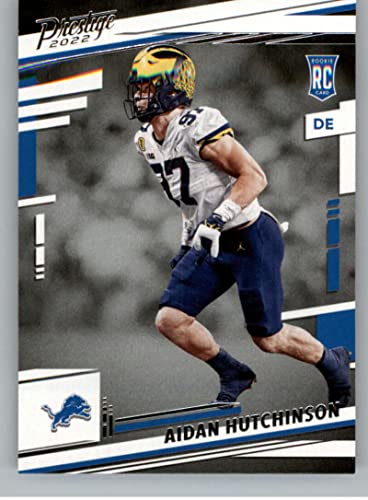 2022 Panini Prestige #312 Aidan Hutchinson RC Rookie Detroit Lions NFL Football Trading Card