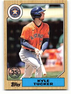 2022 topps 1987 topps 35th anniversary #t87-8 kyle tucker nm-mt houston astros baseball mlb