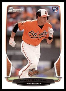 2013 bowman draft (by topps) #4 manny machado – rookie card – baltimore orioles