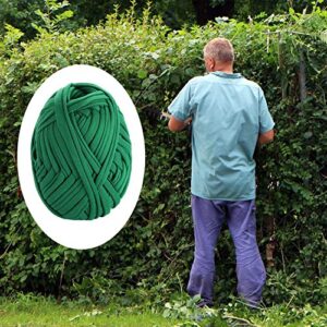 BBTO 30 Meter/ 98 Feet Green Garden Twine Garden Plant Tie Tree Tie Stretchy Plant Support Tie for Garden Office and Home Cable Organizing, Craft Supplies(1 Roll)