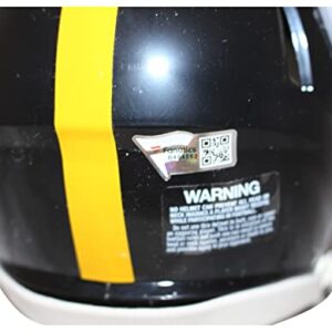 Najee Harris Autographed Pittsburgh Steelers Speed Mini Helmet FAN