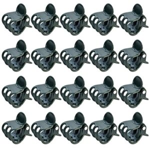 baotongle 100 pcs plant clips, orchid clips plant orchid support clips flower and vine clips for supporting stems vines grow upright dark green