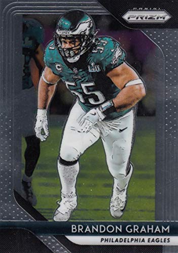 2018 Panini Prizm Football #44 Brandon Graham Philadelphia Eagles Official NFL Trading Card