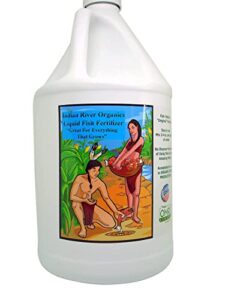 fish fertilizer – omri listed hydrolyzed fish fertilizer for plants (1 gallon) – liquid organic fertilizer for vegetables, fruit, lawns, blooms & plants