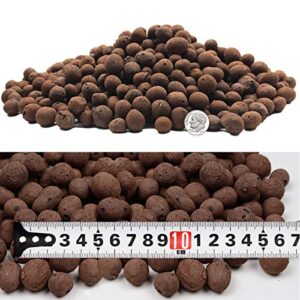 Malifea 2LBS Leca Expanded Clay Pebbles Hydroponics Supplies for Indoor Garden Plants