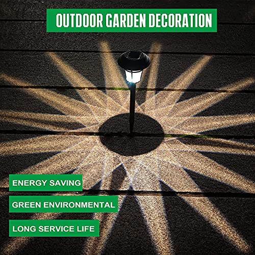 MAGGIFT 8 Pack Solar Pathway Lights Outdoor, IP65 Waterproof Solar Garden Lights Solar Powered Landscape Lighting for Yard Patio Walkway Driveway