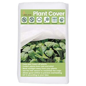 love story plant covers freeze protection 6x25ft 1.0oz frost cloth blanket floating row cover garden fabric for winter outdoor plants vegetables and sun pest protection