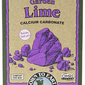 Down to Earth Organic Garden Lime Calcium Carbonate, 5lb