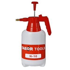 tabor tools 0.3 gal pump pressure sprayer, one-hand garden sprayer & mister. n-10. (0.3 gallon)