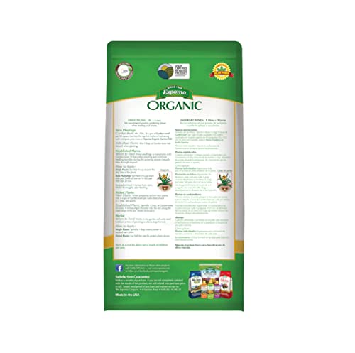 Espoma Organic Garden-Tone 3-4-4 Organic Fertilizer for Cool & Warm Season Vegetables and Herbs. Grow an Abundant Harvest of Nutritious and Flavorful Vegetables – 4 lb. Bag