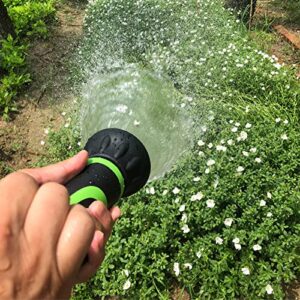 GREEN MOUNT GSFNG98 Garden Hose Nozzle, Fireman's Hose Heavy Duty Nozzle, Premium Constructed Sprayer with Ergonomic Handle for Arthritis