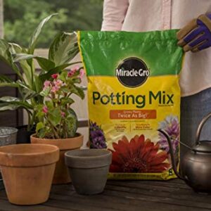 Miracle-Gro Potting Mix, 8 qt. (2 Pack)