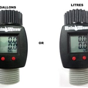 Rainwave RW-9FM LCD Digital Water Flow Meter